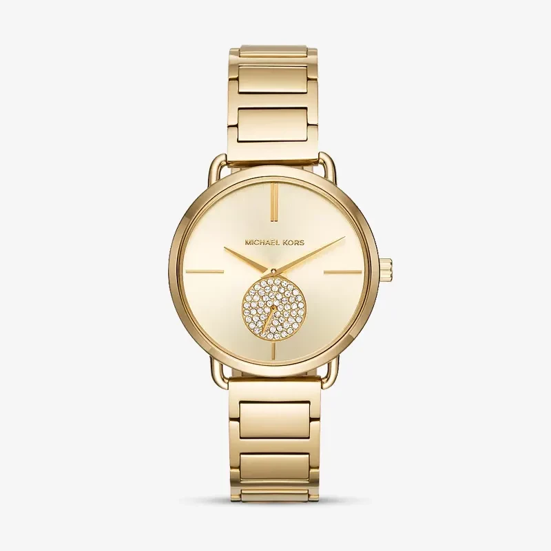 Michael Kors Portia Gold Dial Gold-Tone Ladies Watch | MK3639